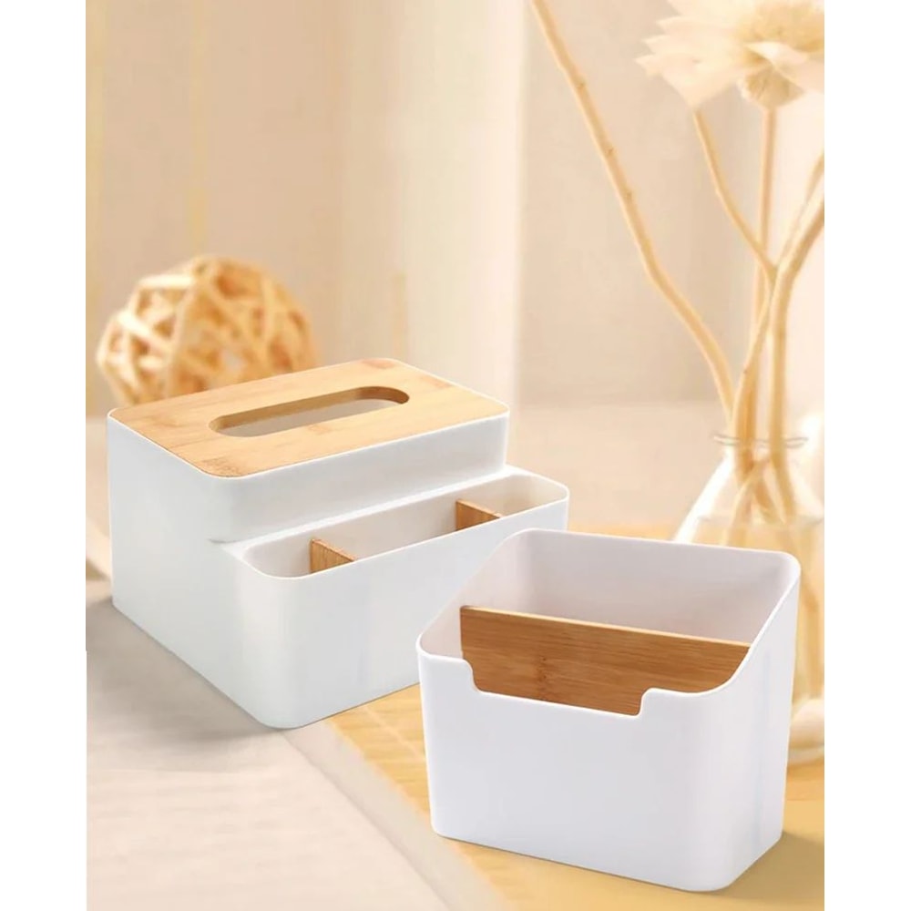 Desktop Storage Box Organizer Remote Control Holder 6