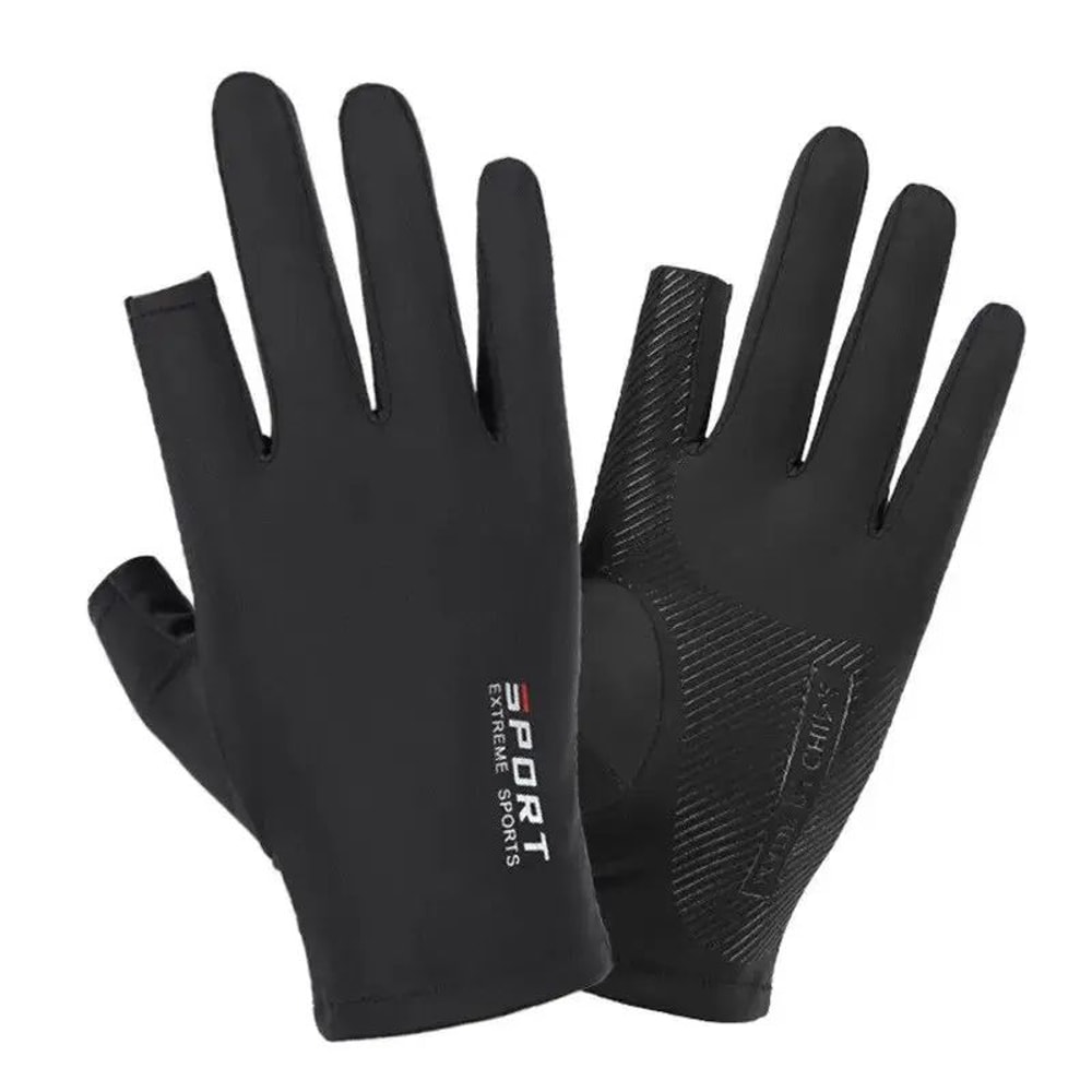 Half Finger Cycling Gloves Ice Silk Breathable Sports Gloves 6