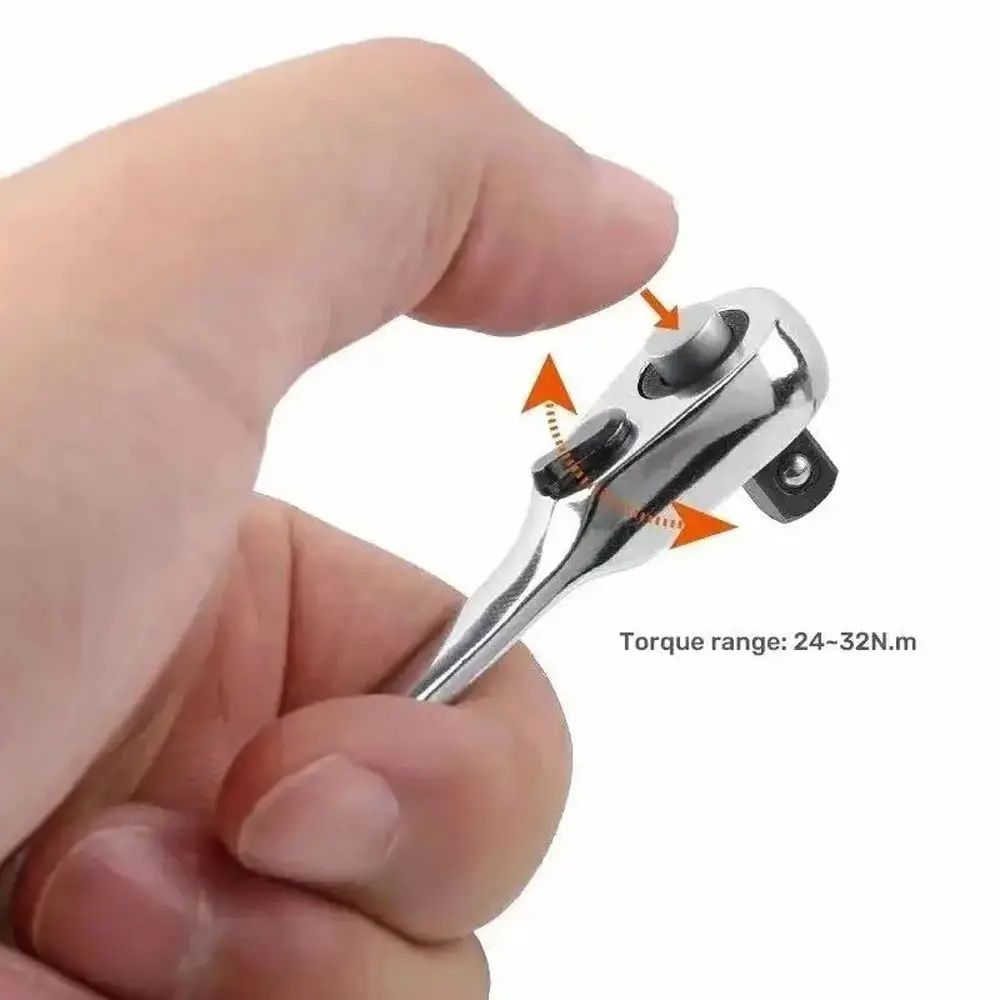Mini Double End Ratchet Wrench 2 In 1 Socket Tool 1
