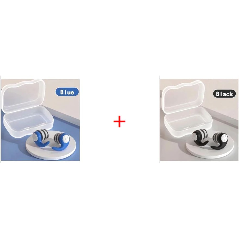 Silicone Earplugs Noise Reducing Waterproof Sleep Earplugs 8