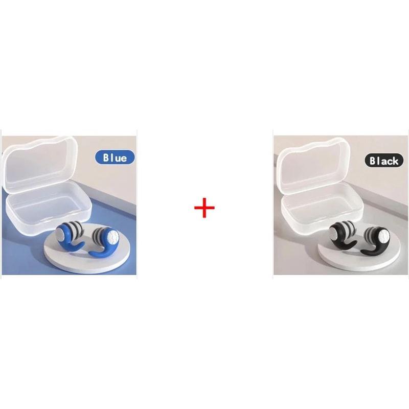 Silicone Earplugs Noise Reducing Waterproof Sleep Earplugs 8