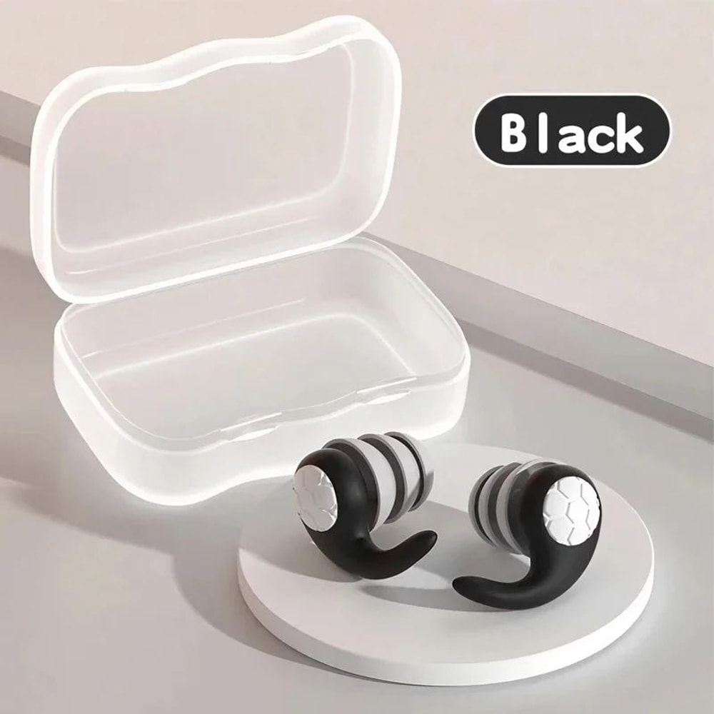 Silicone Earplugs Noise Reducing Waterproof Sleep Earplugs 12