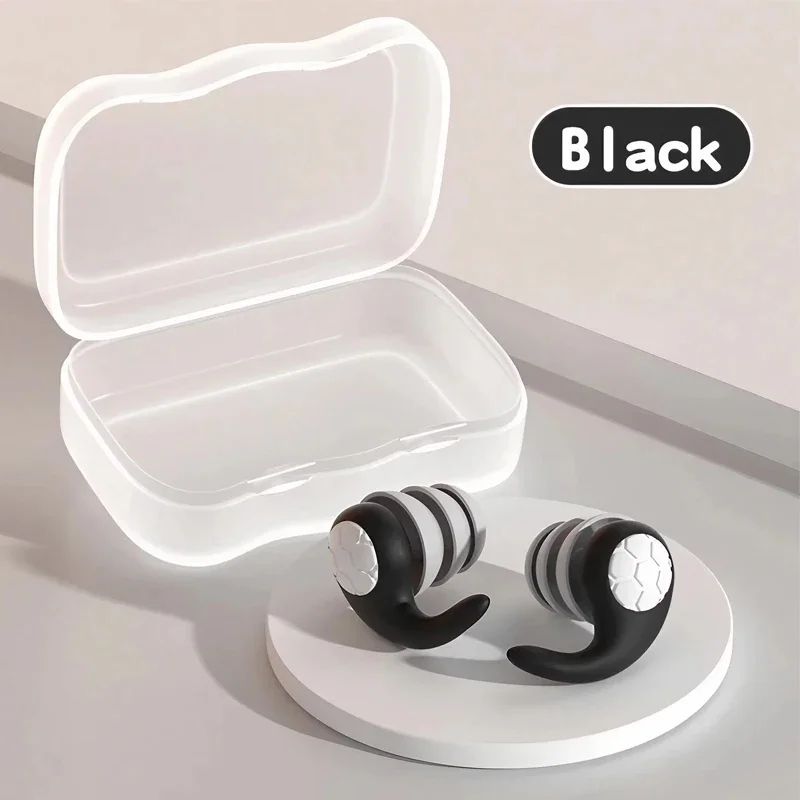 Silicone Earplugs Noise Reducing Waterproof Sleep Earplugs 12
