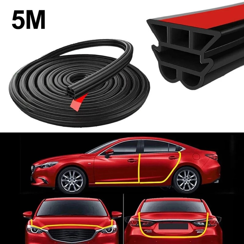 Car Door Seal Strip 3 Layer Soundproof Weatherstrip 1