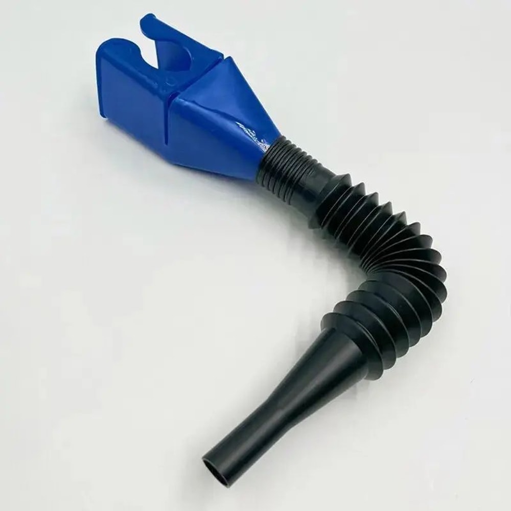 Plastic Oil Funnel With Filter Car Motorcycle Tool 1