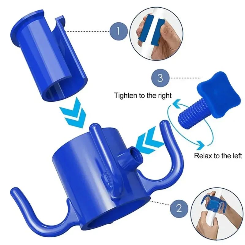 Beach Umbrella Hook 4 Prong Hanging Organizer 2