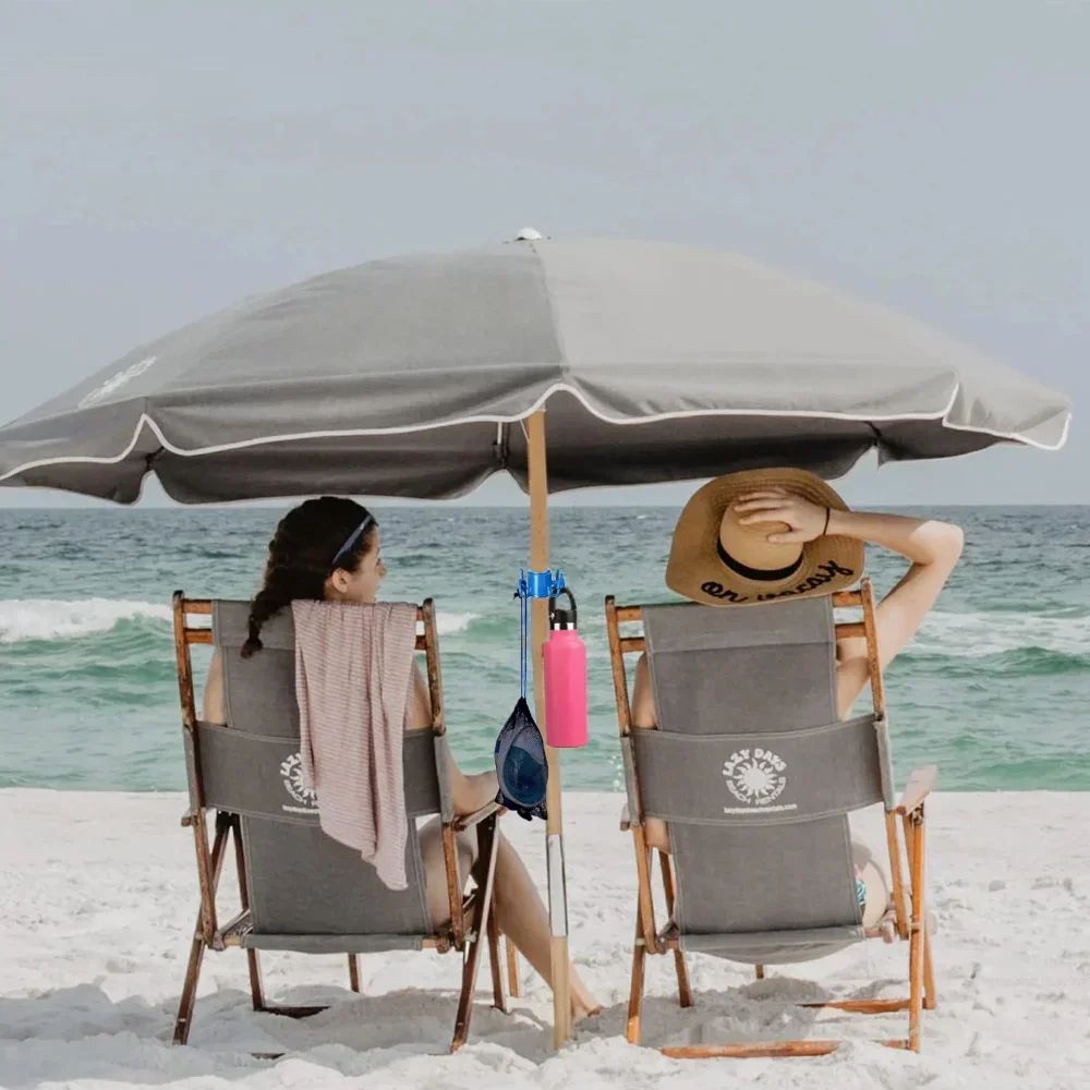 Beach Umbrella Hook 4 Prong Hanging Organizer 6