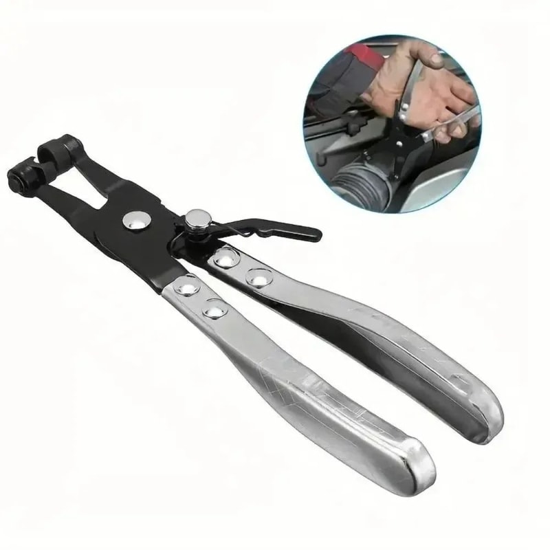 Hose Clamp Pliers Swivel Jaw Locking Removal Tool 1
