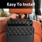 Multi Functional Car Seat Back Organizer Leather Storage Bag 1
