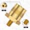 2pcs Brass Car Battery Terminal Adapter M6 Connector Kit 7