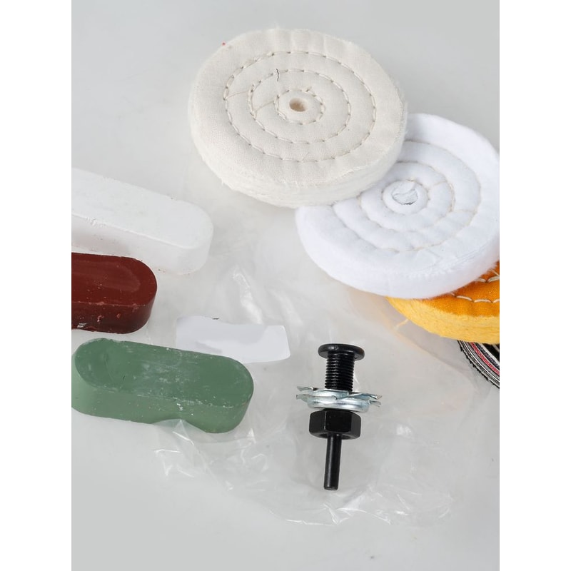 4 Inch Cloth Polishing Wheel Buffing Pad For Metal Jewelry 8