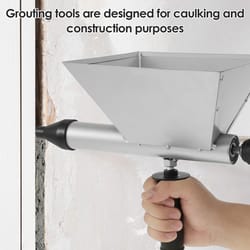 electric mortar grouting machine attachment steel caulking tool kit