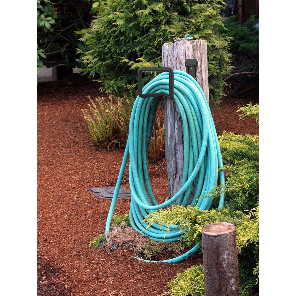 Metal Garden Hose Holder Wall Mounted Heavy Duty Hose Hanger 8