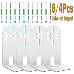 8pcs l shape camera wall mount bracket right angle iron support