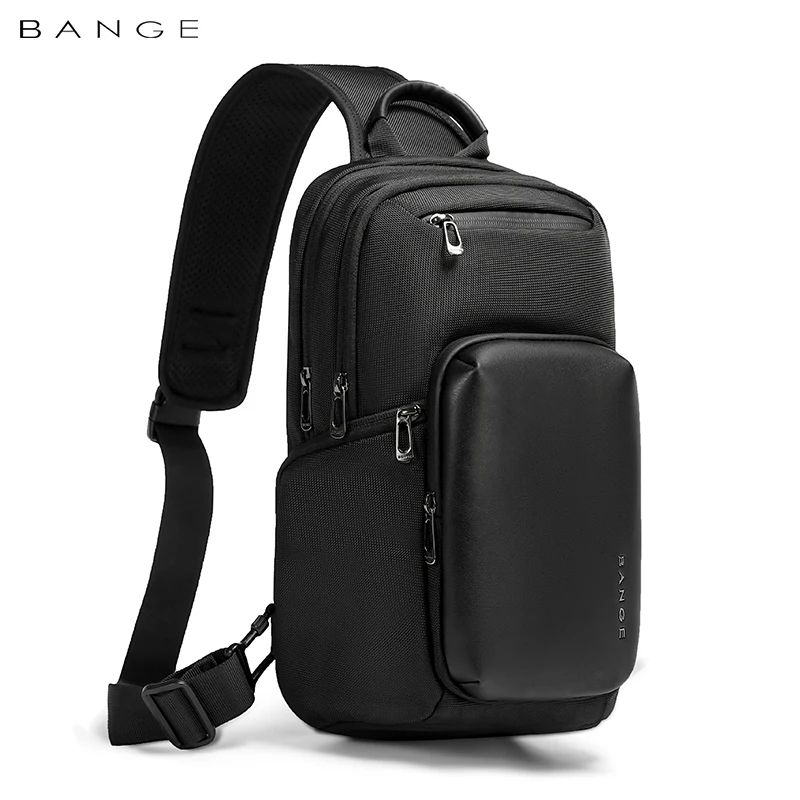 BANGE Waterproof Sling Bag Large Capacity Multifunction Crossbody 0