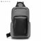 BANGE Waterproof Sling Bag Large Capacity Multifunction Crossbody 7