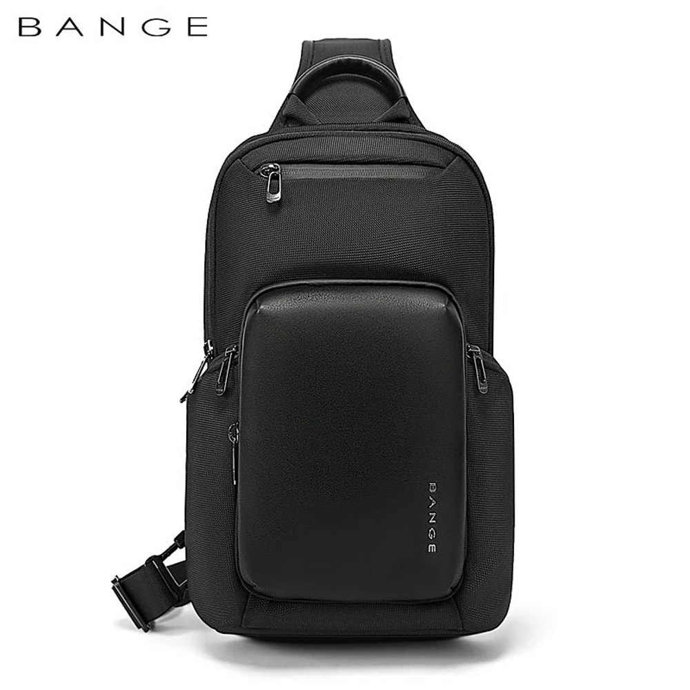 BANGE Waterproof Sling Bag Large Capacity Multifunction Crossbody 6