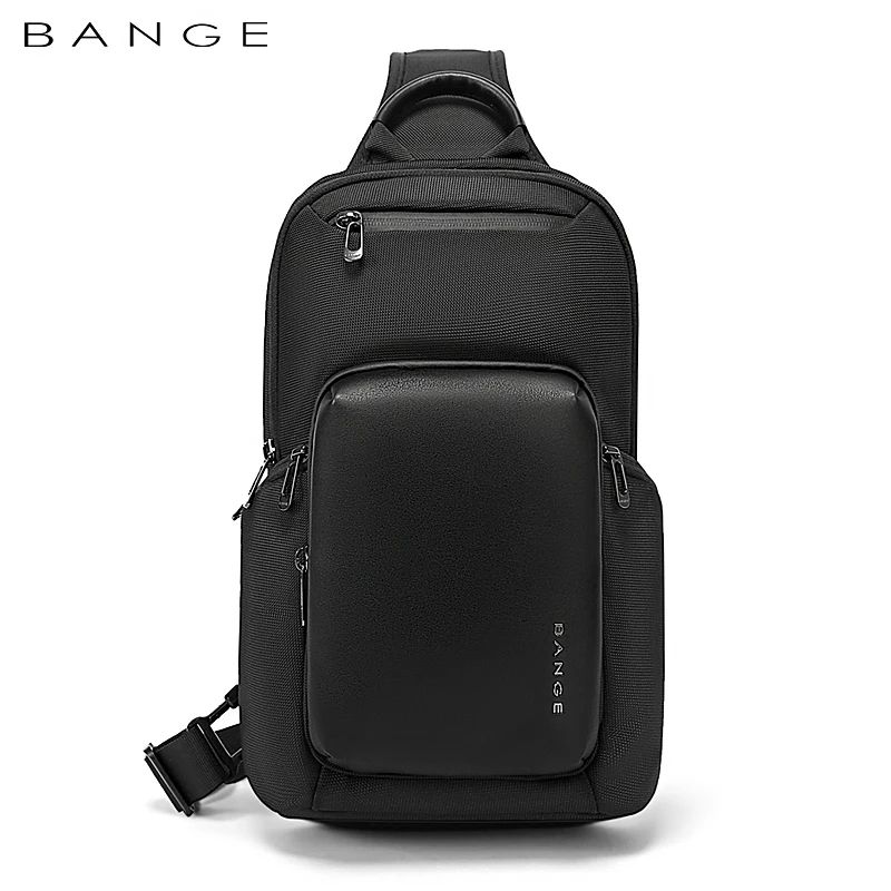 BANGE Waterproof Sling Bag Large Capacity Multifunction Crossbody 6