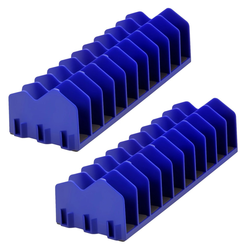 Plier Organizer Rack 10 Slot Tool Holder Non Slip Toolbox Storage 14