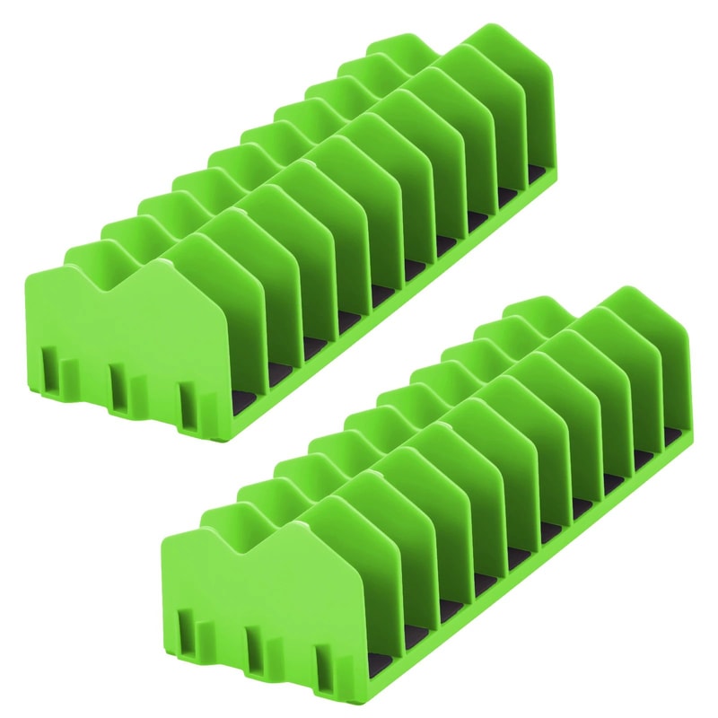 Plier Organizer Rack 10 Slot Tool Holder Non Slip Toolbox Storage 15