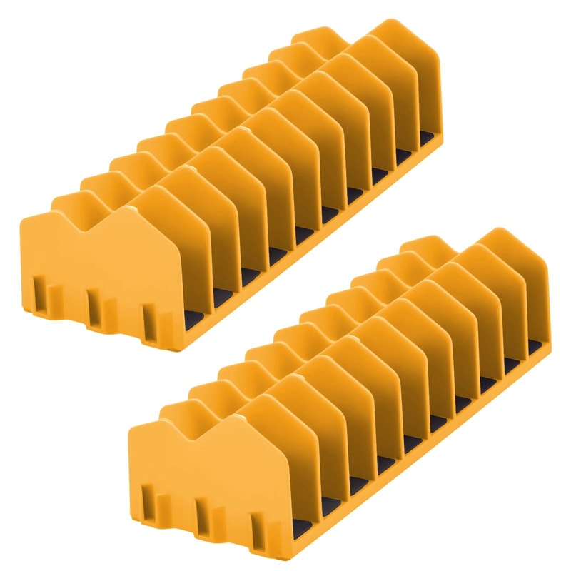 Plier Organizer Rack 10 Slot Tool Holder Non Slip Toolbox Storage 16