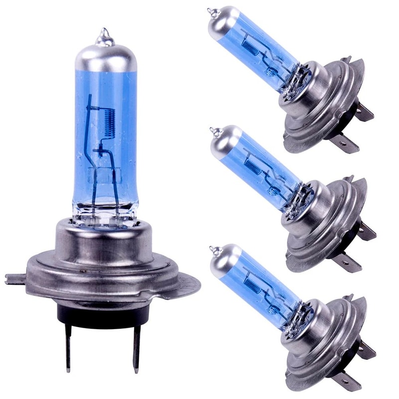 H7 Car Headlight Bulbs 100W Super Bright Fog Light Halogen LED 4