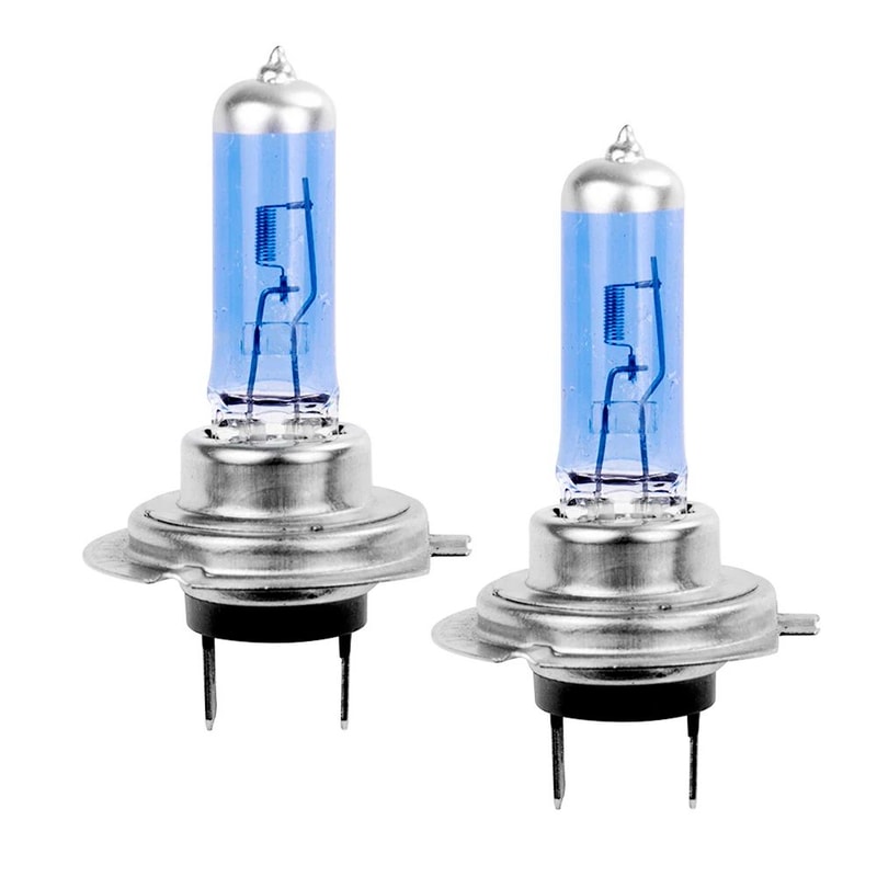 H7 Car Headlight Bulbs 100W Super Bright Fog Light Halogen LED 7