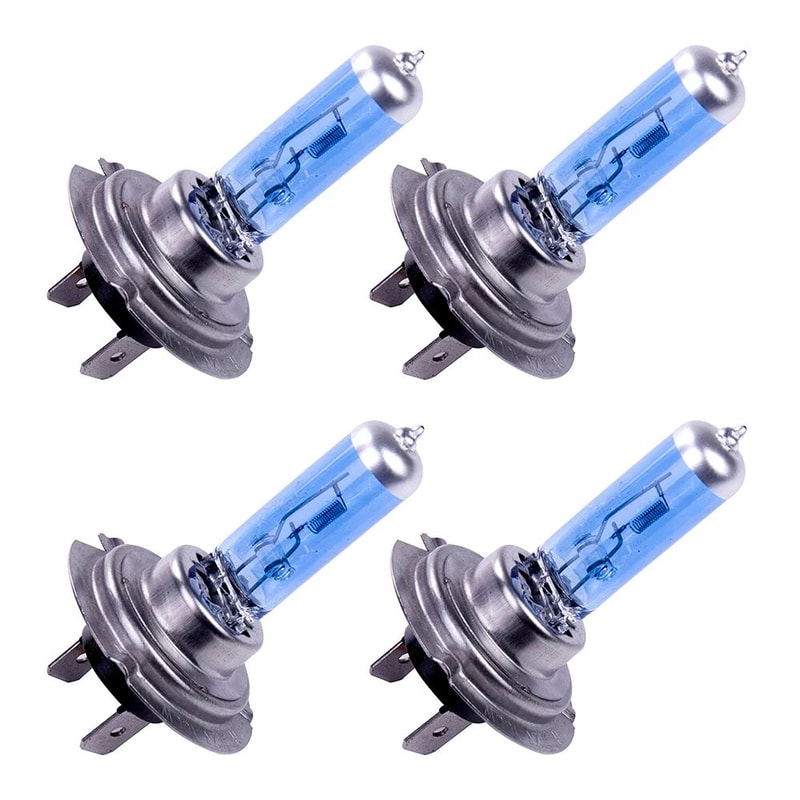 H7 Car Headlight Bulbs 100W Super Bright Fog Light Halogen LED 8