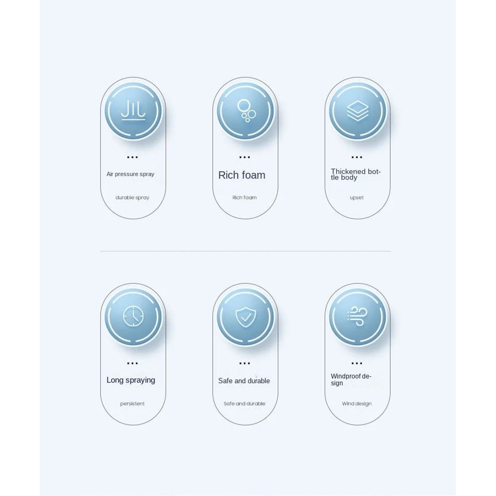 2L Hand Pump Foam Sprayer Car Wash Snow Foam Spray Bottle 6