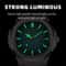 Mens Square Quartz Watch Waterproof Luminous Date Wristwatch 2