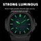 Mens Square Quartz Watch Waterproof Luminous Date Wristwatch 2