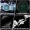 Mens Square Quartz Watch Waterproof Luminous Date Wristwatch 3