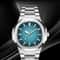 Mens Square Quartz Watch Waterproof Luminous Date Wristwatch 6