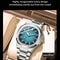 Mens Square Quartz Watch Waterproof Luminous Date Wristwatch 7