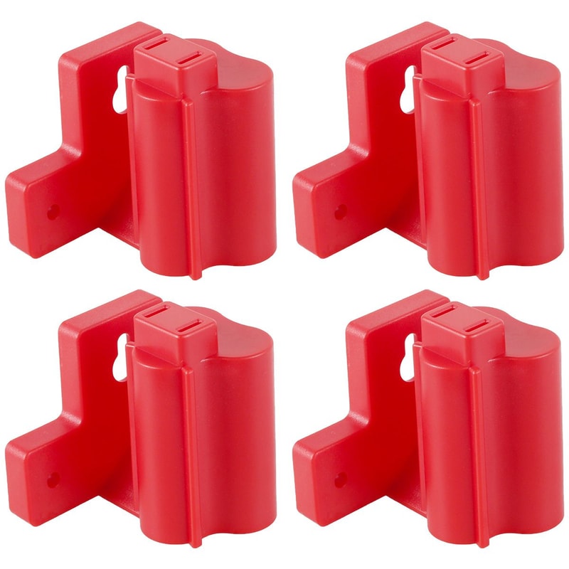 4pcs Power Tool Battery Holder Dock For Milwaukee M12 Drill 6