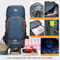 65L Hiking Backpack Water Resistant Outdoor Travel Camping Daypack 15