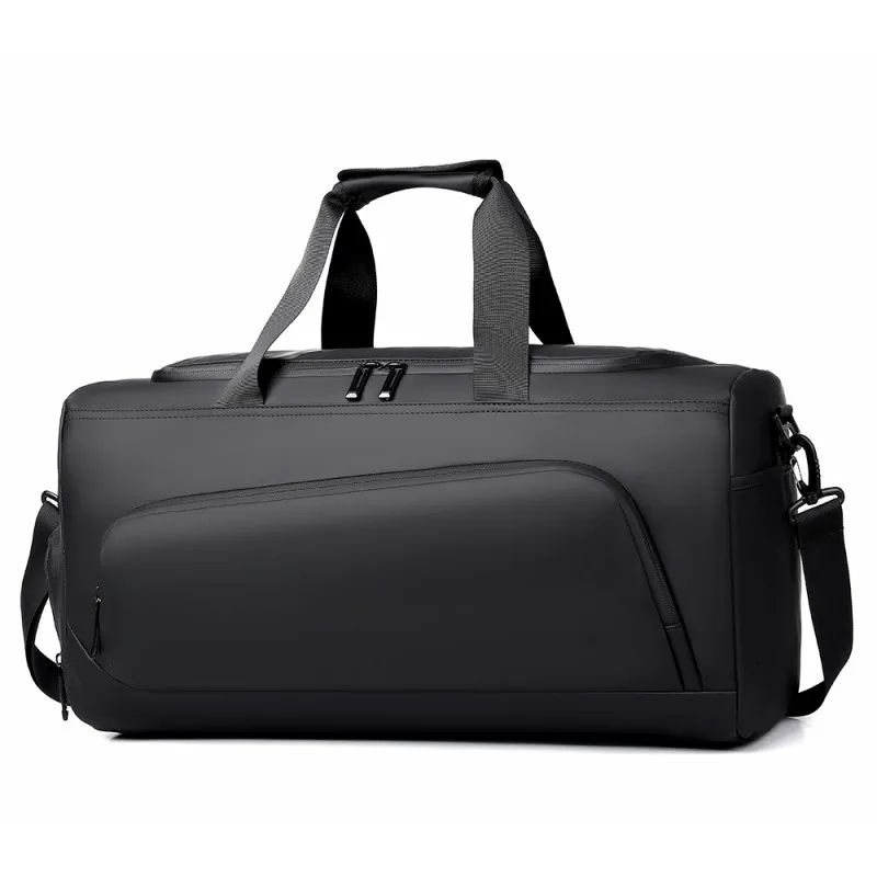 Large Capacity Gym Travel Duffel Bag With Shoe Compartment 13