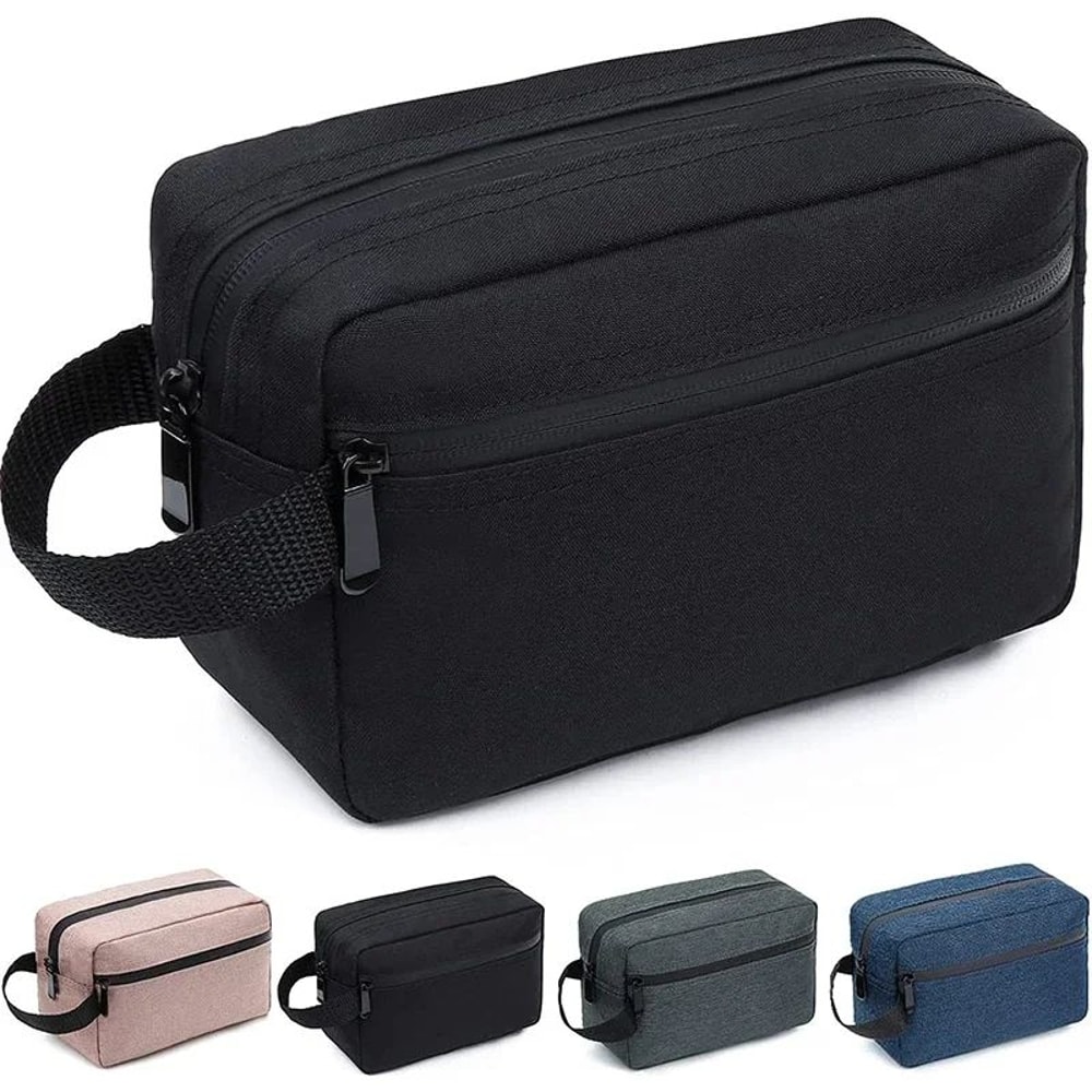 Waterproof Travel Cosmetic Bag Multi Compartment Toiletry Organizer 0