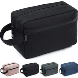 waterproof travel cosmetic bag multi compartment toiletry organizer