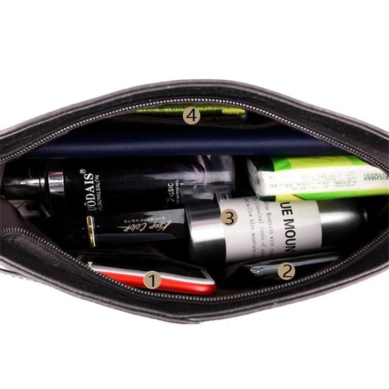 Vintage PU Leather Womens Messenger Bag Stylish Small Shoulder Handbag 9