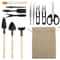 13PCS Mini Garden Tool Set Bonsai Kit With Wooden Handle 6