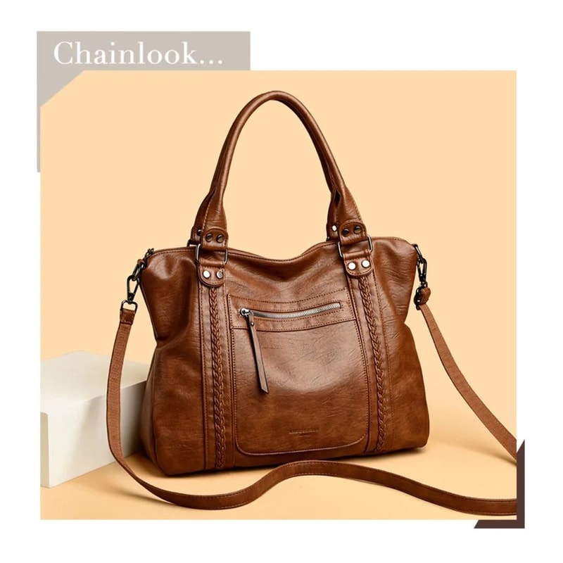 Luxury Soft Leather Crossbody Bag For Women Designer Shoulder Handbag 7