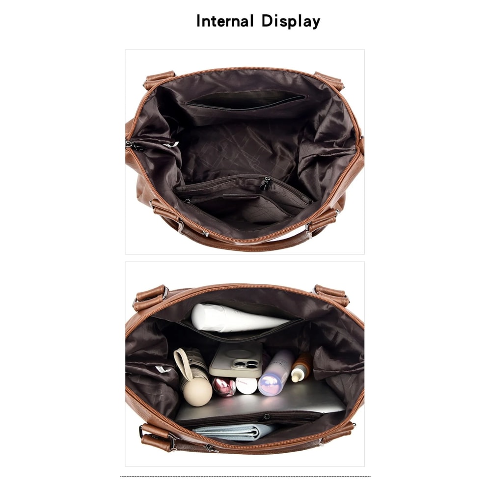 Luxury Soft Leather Crossbody Bag For Women Designer Shoulder Handbag 14