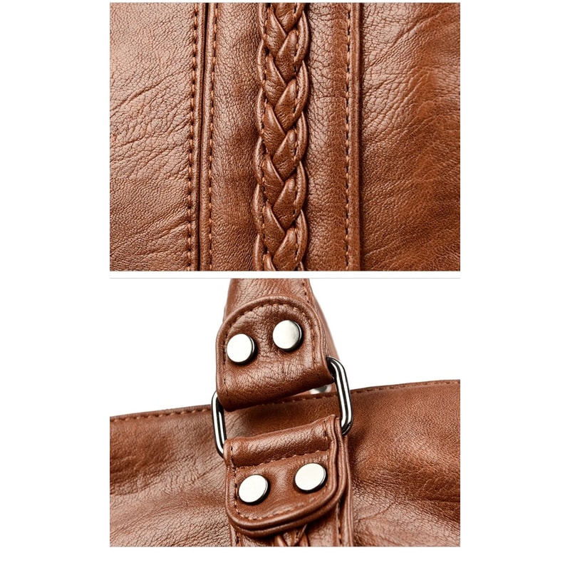 Luxury Soft Leather Crossbody Bag For Women Designer Shoulder Handbag 13