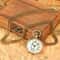 Vintage Steampunk Pocket Watch Quartz Necklace With Roman Numerals 4