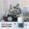 Mini Air Purifier HEPA Filter With Activated Carbon Car And Home Freshener 2