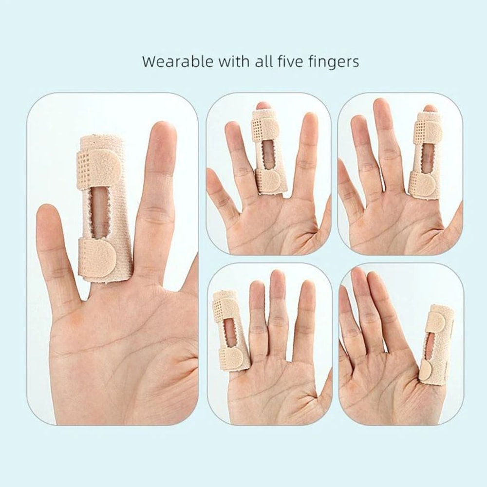 Adjustable Finger Splint Brace For Trigger Finger Pain Relief Support 7