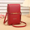 Touch Screen Phone Crossbody Bag Womens Card Holder Shoulder Bag 16