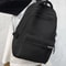 Large Capacity School Backpack Simple Black Travel Bag For Students 4