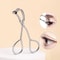 Portable Stainless Steel Eyelash Curler Wide Angle Lash Curling Tool 0